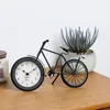 Originelle Uhr - Form : Fahrrad - Farbe : SCHWARZ Produktbild-Vorschau 2