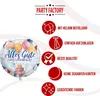 Folienballon Happy Birthday Watercolor Rund 45 cm Produktbild-Vorschau 5