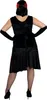 rotes Charleston Kleid für Damen Gr. M-XL, Größe:XL Produktbild-Vorschau 4