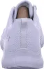 A close-up rear view of a white sneaker. Voir les images du produit
