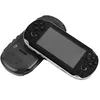 A black and silver handheld gaming console is shown against a white background. The console is tilted, with the back of one unit visible underneath the front of another. Produktbild-Vorschau