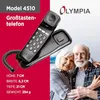 Olympia 2293 Olympia Telefon 4510, schnurgebunden Productafbeelding-voorbeeld 4