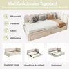 Flieks čalúnená posteľ 90x200cm s výsuvným lôžkom, Náhľad obrázku produktu 6