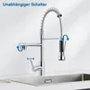 Auralum Küchenarmatur Wasserhahn Küche mit Spiralfeder, Produktbild-Vorschau 6