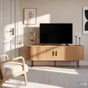 home24 Tv-Lowboard - Echtholzfurnier Produktbild-Vorschau 2