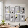 Relaxdays Filzpinnwand 9er Set, selbstklebende Rechtecke, Produktbild-Vorschau 5