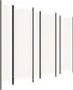 divisorio 6 pezzi bianco 300x180 cm Anteprima dell’immagine prodotto 1