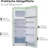 SCHOEPF Kühl- Gefrierkombination Retro RKG218DSG /  / Grün Produktbild-Vorschau 7