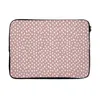 MuchoWow® Laptop Hülle 13 Zoll Rosa - Punkte - Weiß - Produktbild-Vorschau 1