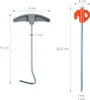 Relaxdays Picchetti per pavimenti duri, set da 30 pezzi, Anteprima dell’immagine prodotto 5