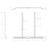 Flexson Accessorio per Montaggio TV per Sonos Arc Nero Anteprima dell’immagine prodotto 4