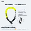 AARON Lock One Fahrradschloss mit Schlüssel Gelb Produktbild-Vorschau 2