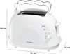 Bomann Toaster TA 246 CB, kompakter 2-Scheiben Toaster, Produktbild-Vorschau 8