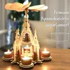 BRUBAKER Bougies pyramides - Bougies pyramides en paraffine Voir les images du produit 3