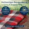 BURI 6x Hochlehner Auflage 120x50x5,5 cm - wetterfeste Produktbild-Vorschau 7