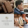 Samsung Galaxy A34 Hülle - CaseMe 013 Klapphülle - Braun Produktbild-Vorschau 7