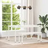 SYFAX™ Panca bianca 110 x 35 x 45 cm Legno di pino Anteprima dell’immagine prodotto 3