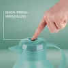 EMSA Isolierkanne Samba Quick Press 1,5l puder-grün Anteprima dell’immagine prodotto 13
