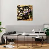 Bilder auf glas - Abstraktion modern - 60x60cm - Glasbilder Produktbild-Vorschau 6