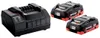 Metabo set básico de batería 18V con 2x batería LiHD 4.0Ah Vista previa de la imagen del producto 10