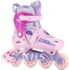 A single pink inline skate is shown from a side-angle on a white background. Anteprima dell’immagine prodotto