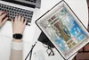 MuchoWow® Laptop Hülle 13 Zoll Aussicht - Berg - Wasser Produktbild-Vorschau 2