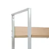 vidaXL Bücherregal 4 Regalböden Eiche 60×27,6×124,5 cm Produktbild-Vorschau 10