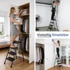 Sekey Trittleiter 2 Stufen Klappbar – Rutschsichere 36 cm Produktbild-Vorschau 8