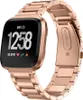 Strap-it Fitbit Versa / Versa 2 Gliederamband (Roségold) Produktbild-Vorschau 1