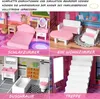 ACXIN Rosa Puppenhaus Holz Große Puppenvilla Mädchen Produktbild-Vorschau 3
