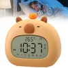 Dětský budík Capybara s nočním světlem, digitální budík do Náhled obrázku produktu 1