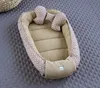 Taupe WAFFELPIQUE/ Braun PUNKTE Babynestchen Unterlage 2 Produktbild-Vorschau 4