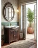 Aqualine ZARA 65 keramische wastafel, 64,5 x 46 cm, wit Productafbeelding-voorbeeld 3