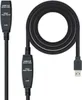 Verlängerungskabel mit USB NANOCABLE 10.01.0313 15 m 5 Gbps Produktbild-Vorschau 1