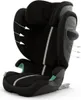A black child car seat with white arrows indicating airflow. Náhled obrázku produktu