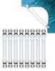 8 Stück Spannbettlaken Spannbetttuch-Spanner, Produktbild-Vorschau 1