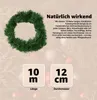 XXL Zelená vánoční girlanda 10 metrů - umělá jedlová Náhled obrázku produktu 4