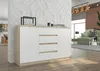 Komoda 160 cm zásuvky dveře skříňka FRAMIRE R-160-S4 sonoma Náhled obrázku produktu 8