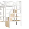 Flieks Etagenbett 90x200cm mit Led, Jugendbett mit Regal, Produktbild-Vorschau 8