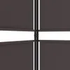 vidaXL 5-tlg. Paravent Braun 250x200 cm Stoff Produktbild-Vorschau 7