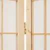 Homestyle4u 75, Paravent Raumteiler 4 teilig, Holz Natur, Produktbild-Vorschau 10