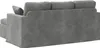 vidaXL Sofa Dunkelgrau 178 x 134 x 80 cm Samt Produktbild-Vorschau 6
