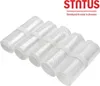 A group of vacuum sealer rolls arranged diagonally on a white background. Produktbild-Vorschau