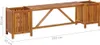 vidaXL Gartenbank mit 2 Pflanzkübeln 150x30x40 cm Produktbild-Vorschau 8