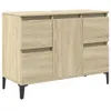 VidaXL 3307672, Eiche, Metall, Holz, 800 mm, 330 mm, 600 Produktbild-Vorschau 3