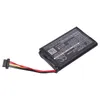 A black lithium-ion battery pack with a connector cable. Podgląd zdjęcia produktu