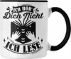 Trendation - Leseratte Geschenk Tasse Bücher Lesen Leser Produktbild-Vorschau 1