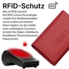 RFID Damen Geldbörse Portemonnaie Geldbeutel Damenbörse Produktbild-Vorschau 8