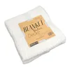 2x Plüsch Kuscheldecke aus Mikrofaser Schwarz und Weiß Produktbild-Vorschau 2