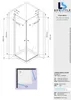 Glaszentrum Hagen 100x100x195 cm Zeus EckDuschkabine Produktbild-Vorschau 2